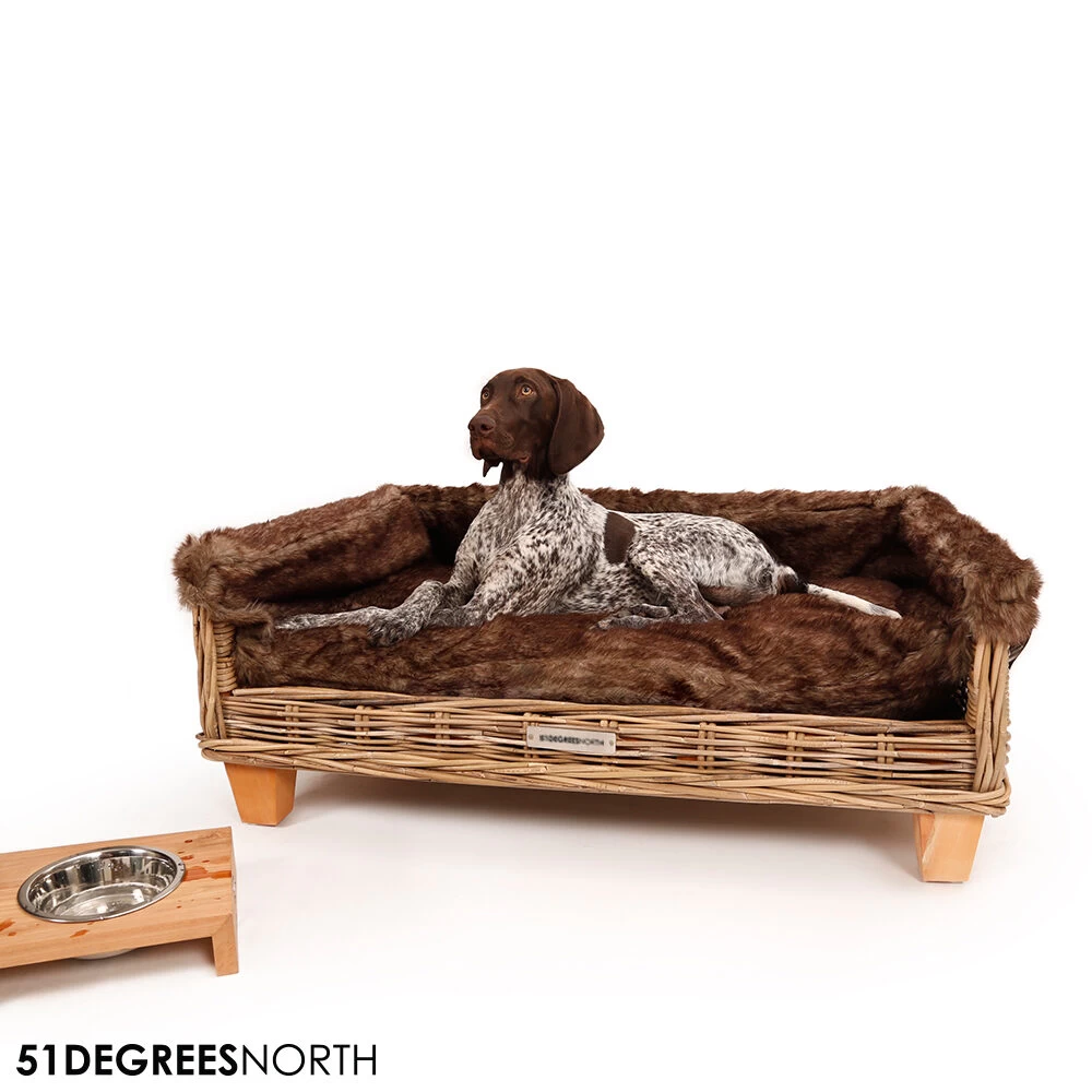 51 Degrees North Rattan Cover Bed 6 51 Degrees North Rattan Cover Bed - Afbeelding 6