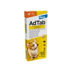 AdTab Kauwtabletten Hond 13 AdTab Kauwtabletten Hond -HondenTopDeals adtab 225mg 55 11 kg 3 tabletten 138405 1500 none