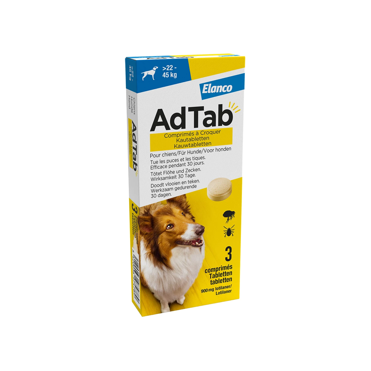 AdTab Kauwtabletten Hond 5 AdTab Kauwtabletten Hond - Afbeelding 5