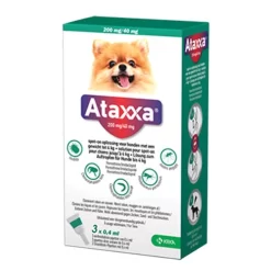 Ataxxa -HondenTopDeals ataxxa 200mg40mg spot on 4kg 3 pipetten 133668 0500 none