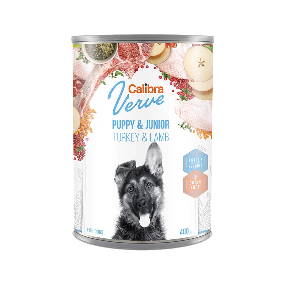 Calibra Verve Graanvrij Junior Hondenvoer 2 Calibra Verve Graanvrij Junior Hondenvoer - Afbeelding 2