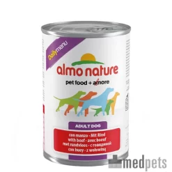 Almo Nature Dog Daily Menu Hondenvoer - Blik - Rund -HondenTopDeals e1be30c8a20833fc86dc089d561361c657c3ab165ac9a7150793b1cb35f5b7f1 3 6
