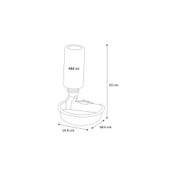 Flamingo Drinkfles Diza -HondenTopDeals flamingo drinkfles diza 222563 1500 none