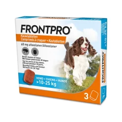 FRONTPRO Kauwtabletten Hond -HondenTopDeals frontpro hond l 10 25 kg 134718 1500 none 1