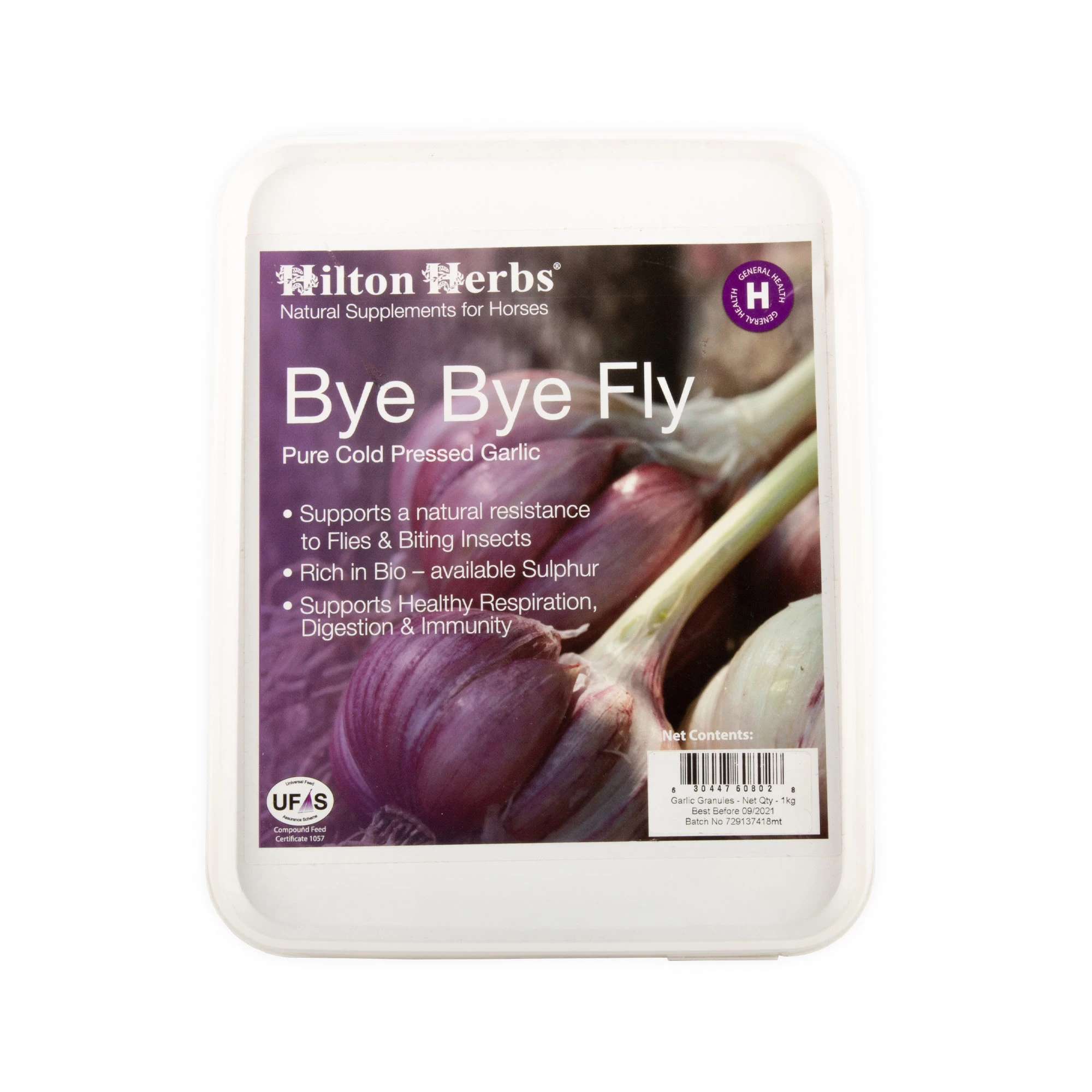Hilton Herbs Bye Bye Fly Knoflook Granulaat 2 Hilton Herbs Bye Bye Fly Knoflook Granulaat - Afbeelding 2