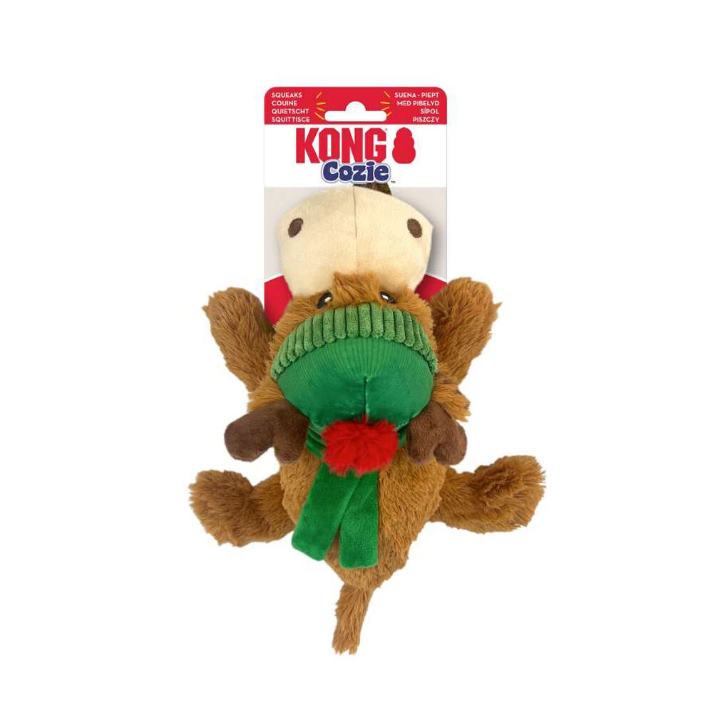 KONG Holiday Cozie Reindeer 1 KONG Holiday Cozie Reindeer