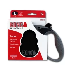 KONG Retractable Leash Terrain -HondenTopDeals kong retractable leash terrain 106045 0500 none