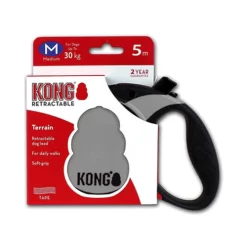 KONG Retractable Leash Terrain -HondenTopDeals kong retractable leash terrain 106054 0500 none