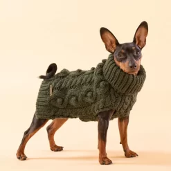 PAIKKA Handmade Knit Sweater -HondenTopDeals paikka handmade knit sweater green 217735 0500 none