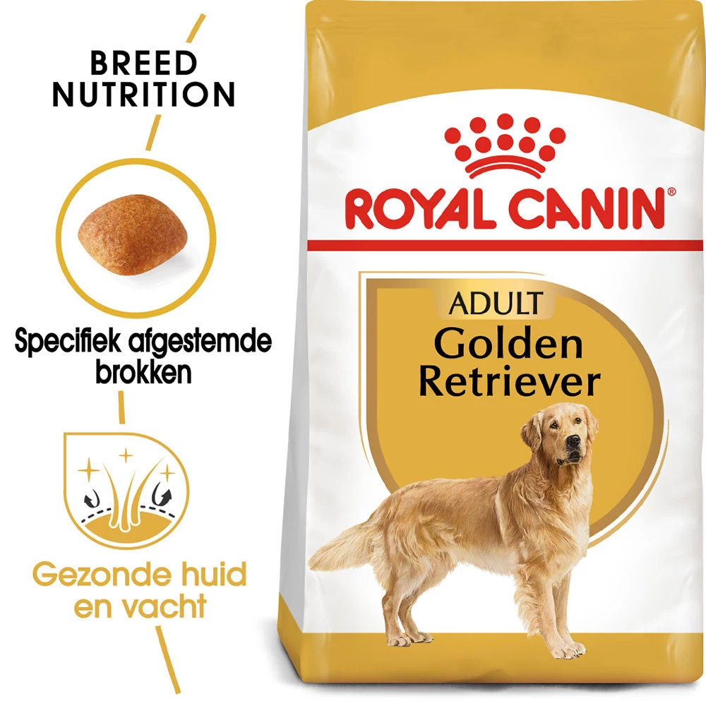 Royal Canin Golden Retriever Adult - Hondenvoer 3 Royal Canin Golden Retriever Adult - Hondenvoer - Afbeelding 3