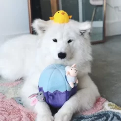 ZippyPaws Zippy Burrow - Easter Egg And Friends -HondenTopDeals zippypaws zippy burrow easter egg and friends 220834 0500 none